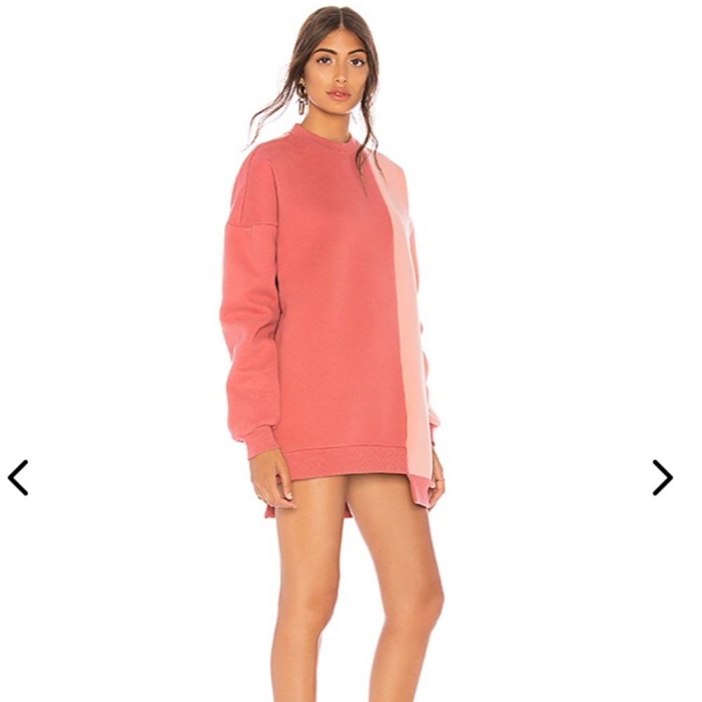 Lovers + Friends Colorblock sweatshirt dress - Picture 2 of 7